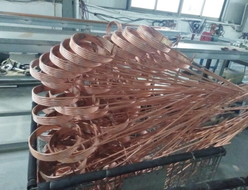 A Corner of the Production of Immersion Coils in the Workshop